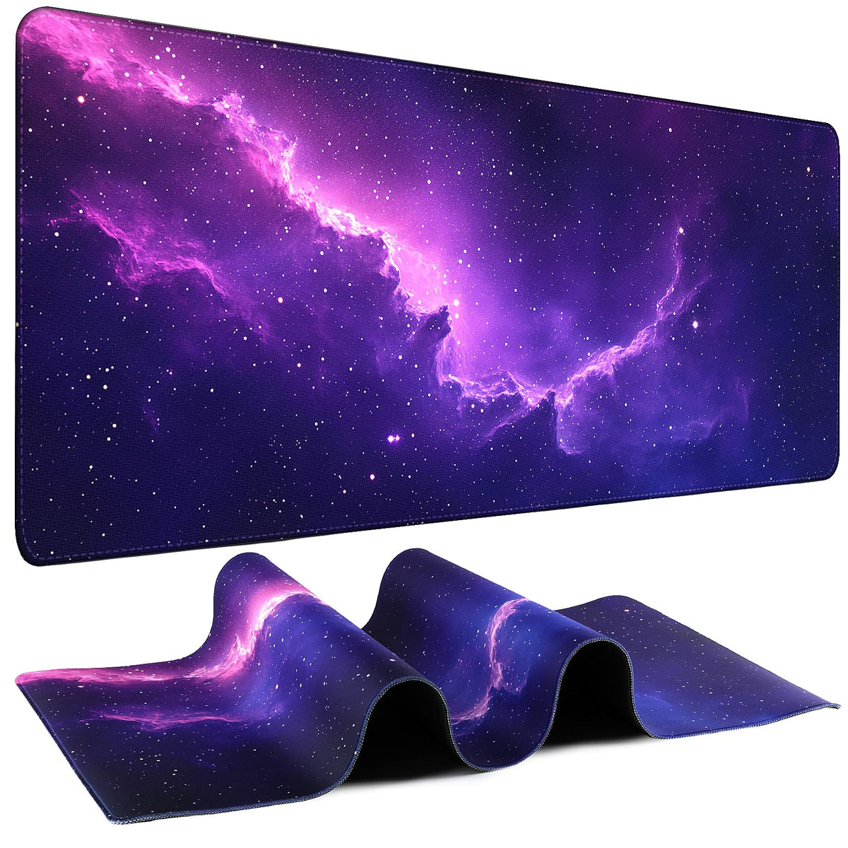 Mouse Pad Gaming - Desk Mat for Keyboard and Mouse - Large Mouse Pads for Desk, Gaming Mousepad with Non-Slip Base, Desks Pad (31.5" X 11.8") for Game, Office and Home