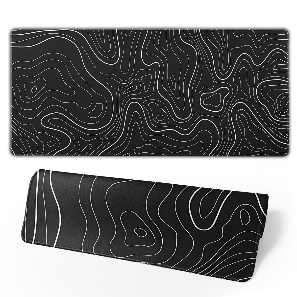 Japanese Mouse Pad, Large Japanese Desk Mat, XL Anime Gaming Keyboard Mat, Non-Slip Rubber Base, Big Extended Desk Protector for Home Office, 31.5”x11.8”