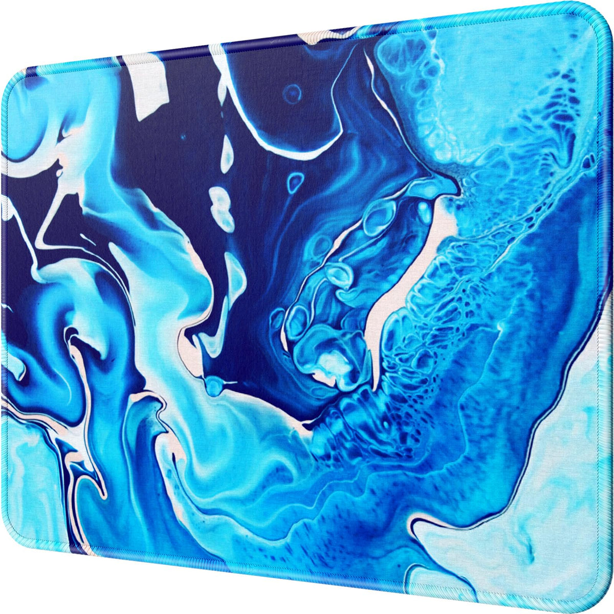MROCO Essential Office & Gaming Mouse Pad, 30% Larger, 8.5” x 11” in, Black | Anti-Fray Stitched Edges, Premium Textured Surface, Non-Slip Rubber Base, Water and Stain Resistant Protection