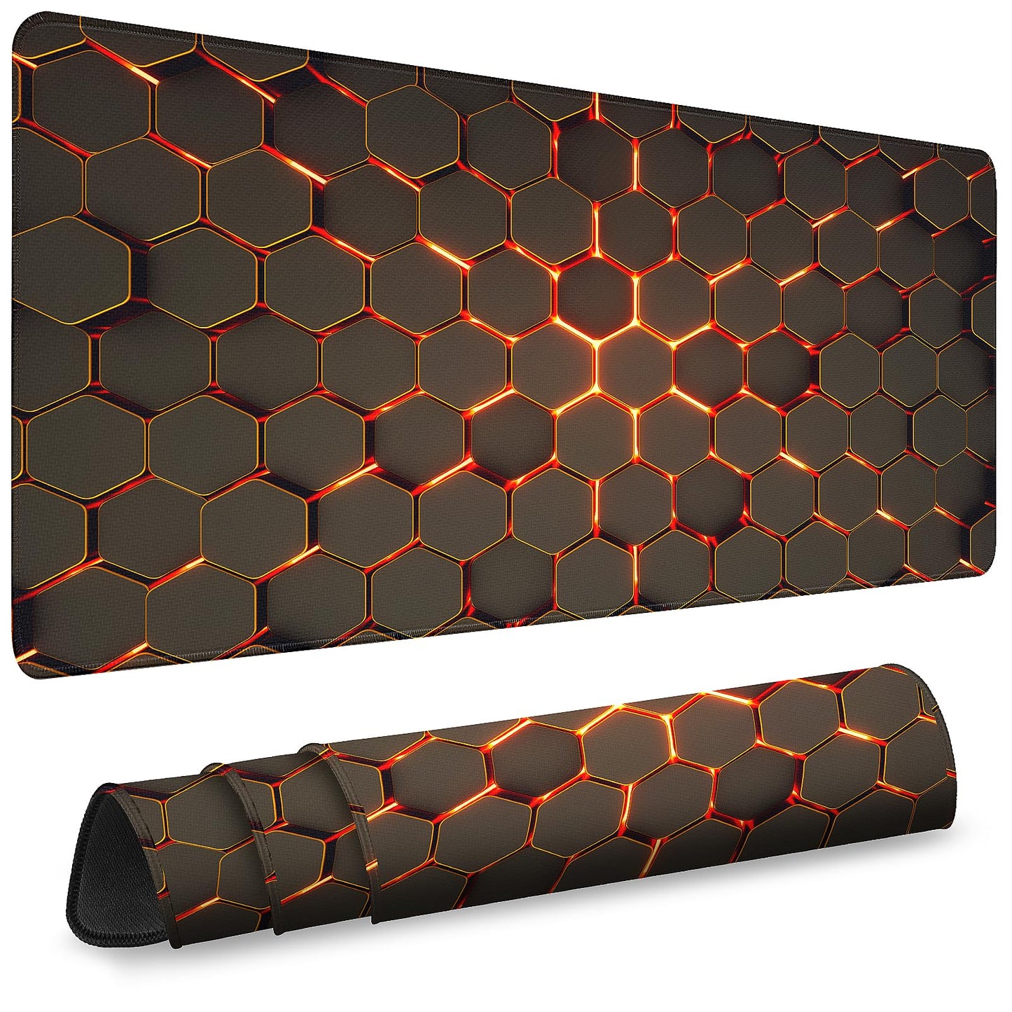 Mouse Pad Gaming - Desk Mat for Keyboard and Mouse - Large Mouse Pads for Desk, Gaming Mousepad with Non-Slip Base, Desks Pad (31.5" X 11.8") for Game, Office and Home