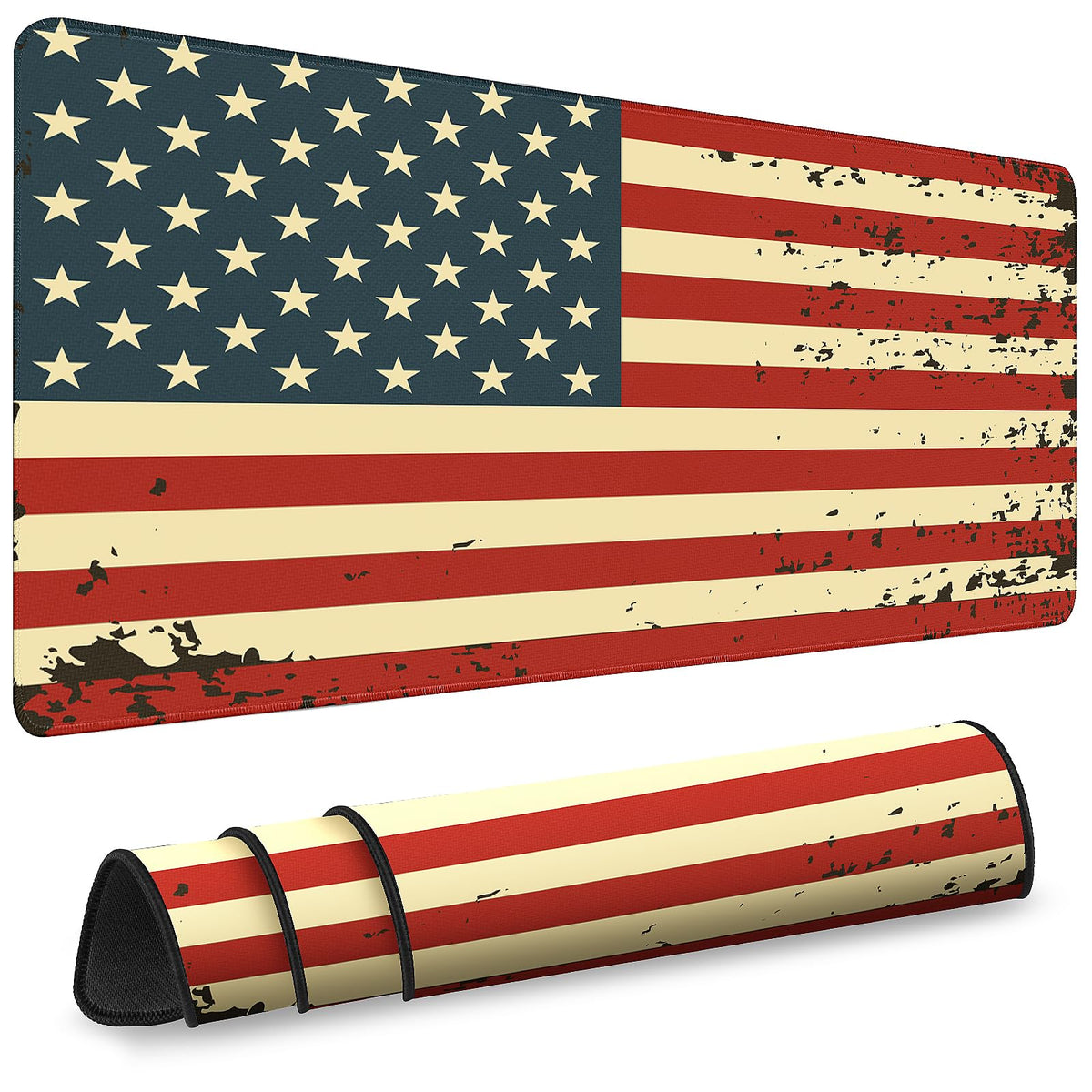 Gaming Mouse Pad, Desk Mat for Keyboard and Mouse, Large Mouse Pad for Desk, Computer Mousepad