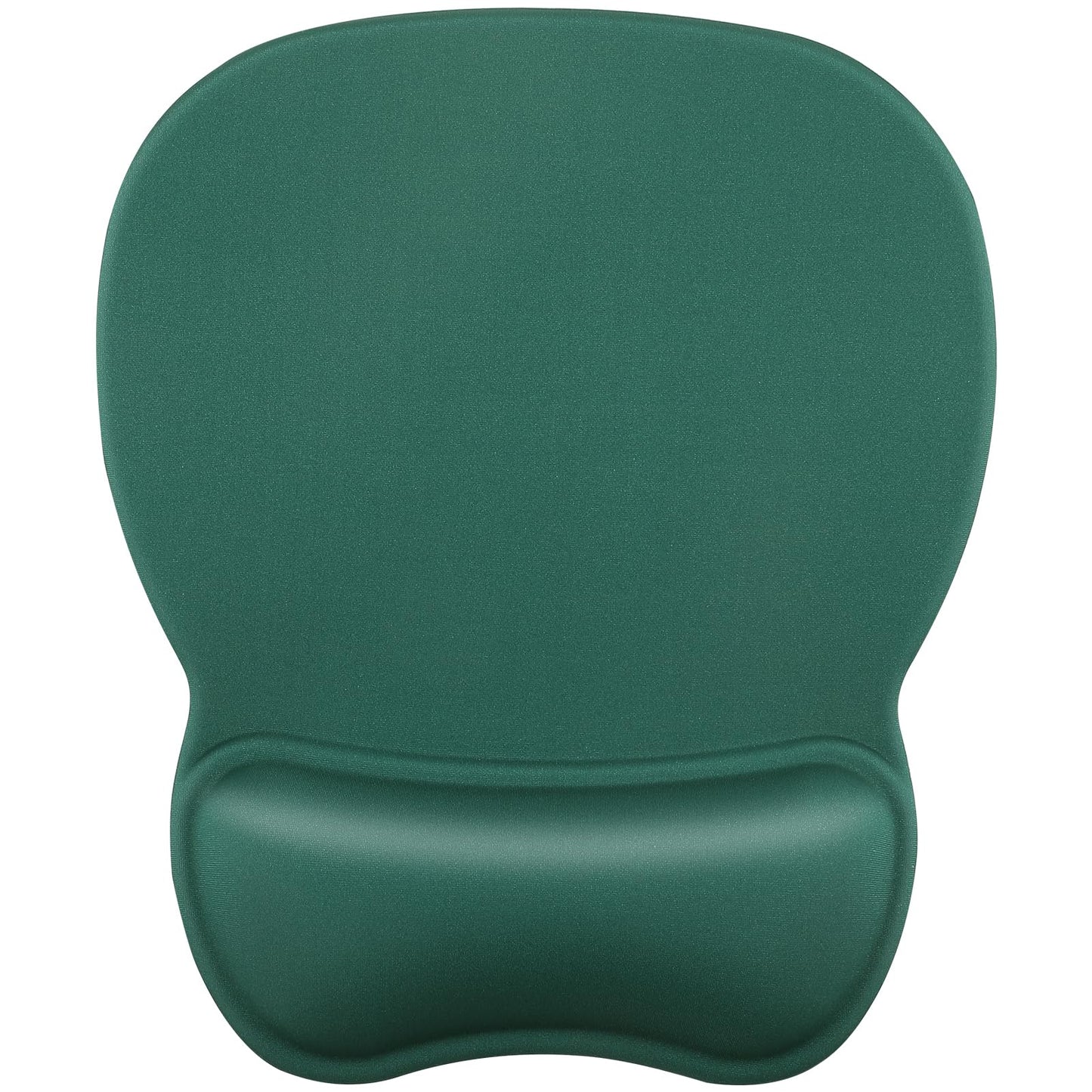 MROCO Ergonomic Mouse Pad with Gel Wrist Rest, 9.4 x 8.1 in, Cloud Forest | Ergonomic Shape Design, Multiple Pattern Options, Gel Wrist Comfort, Smooth Lycra Surface, Non-Slip PU Base