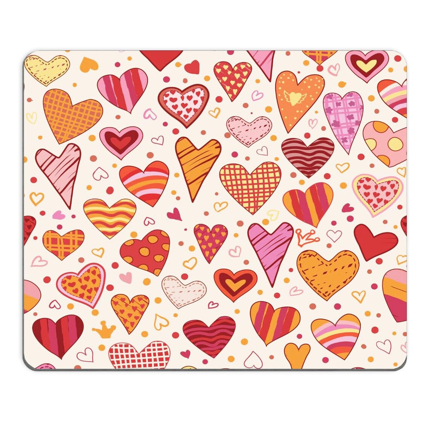 Mouse Pad, Square Mousepad, Personalized Premium-Textured, Non-Slip Rubber Base Mouse Mat, Waterproof Gaming Mouse Pad for Wireless Mouse, Computers, Laptop, Office, Home (Purple Butterfly)